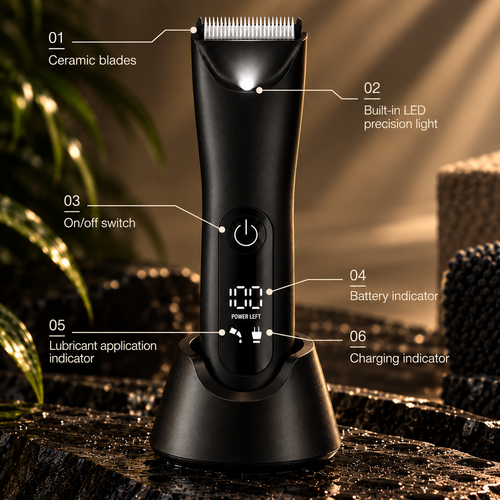 SIILK Men’s Intimate Body Trimmer