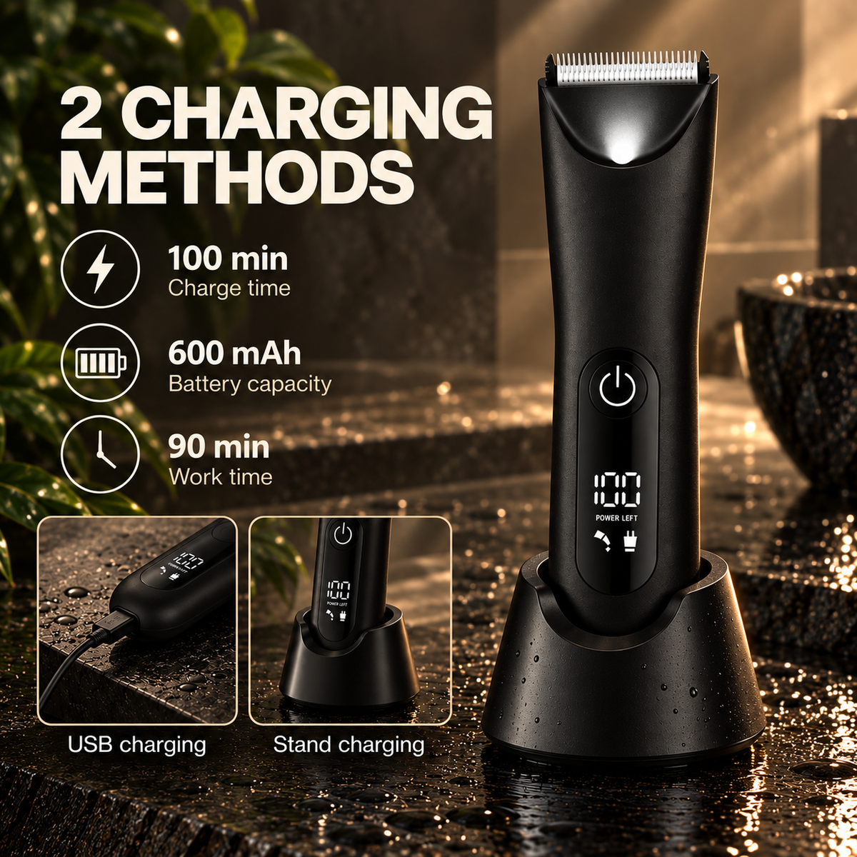 SIILK Men’s Intimate Body Trimmer